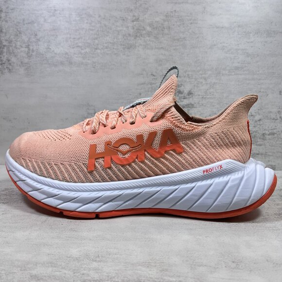 Hoka Shoes - Hoka One One Carbon X 3 Running Shoes - Women's Size 8.5 - Pink Blue